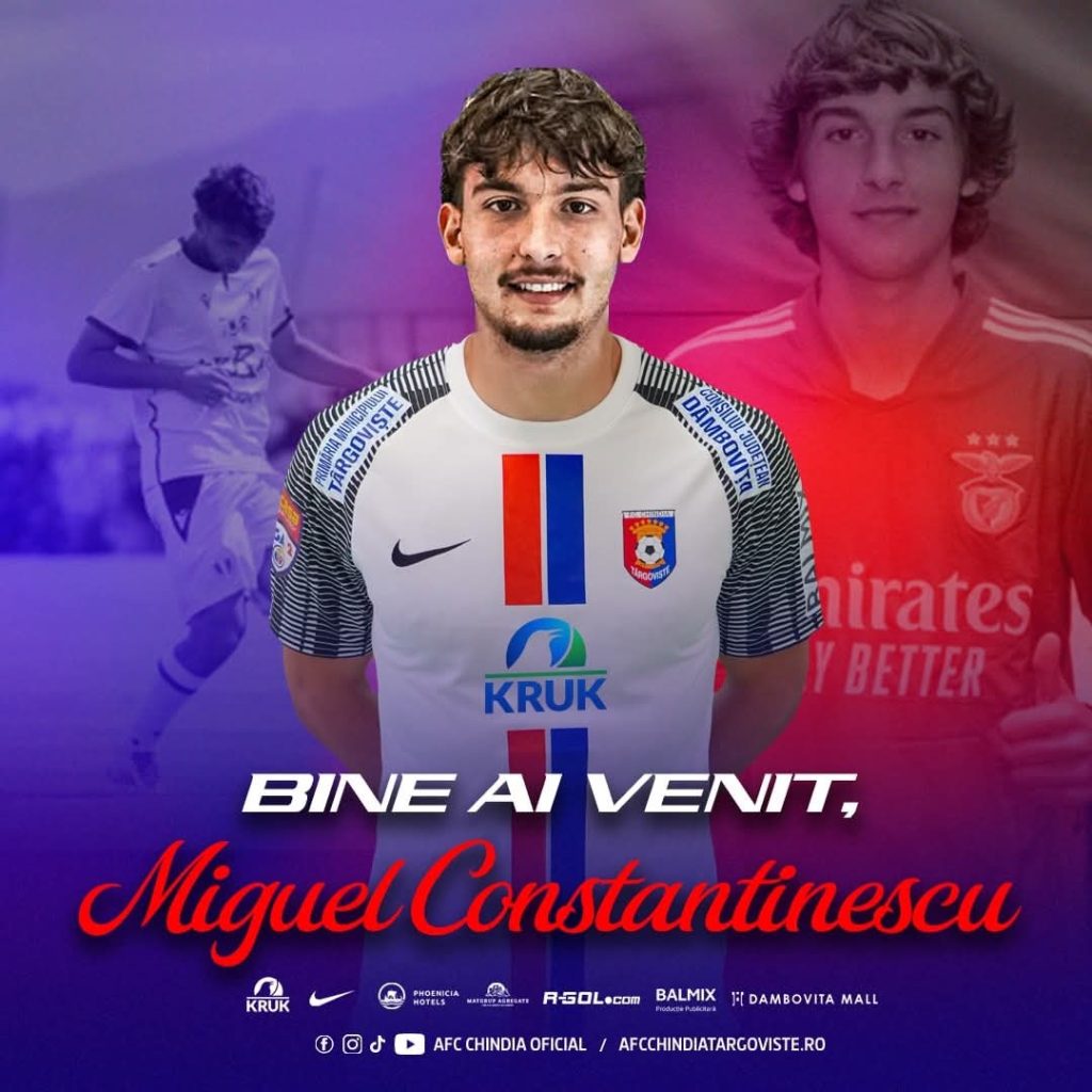 Miguel Constantinescu, noua achiziție a Chindiei Târgoviște 