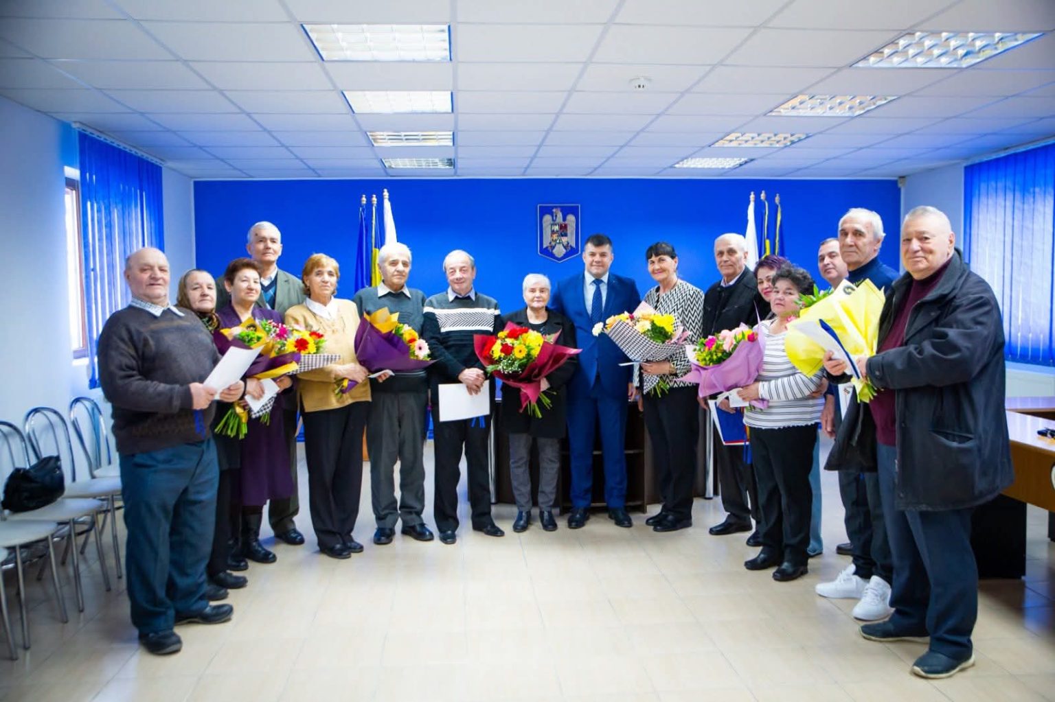 Dragobete la Titu: „Nunta de Aur”, sărbătorită de Primăria Titu