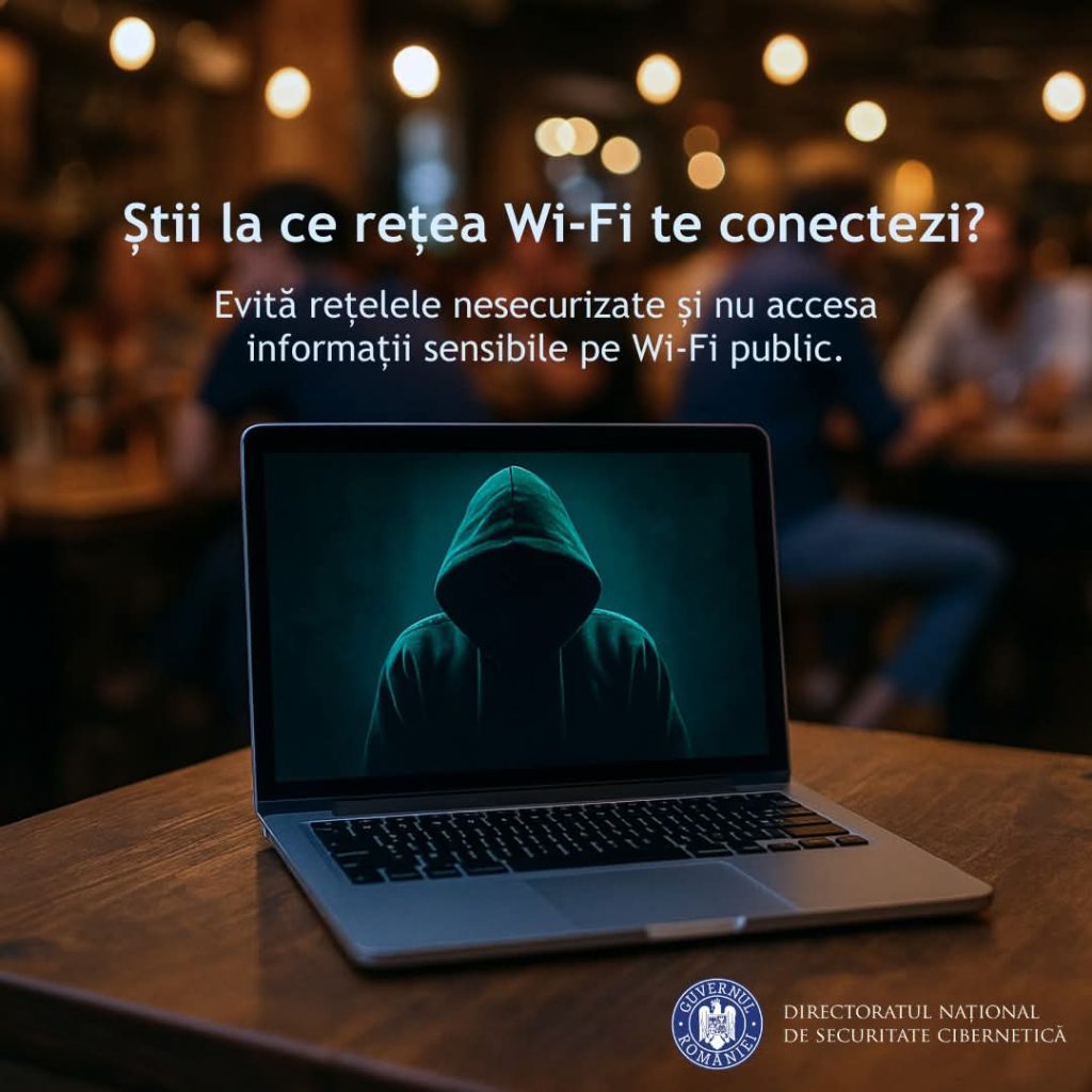Atenție la rețelele Wi-Fi publice! Confortul de moment poate ascunde riscuri pentru datele personale