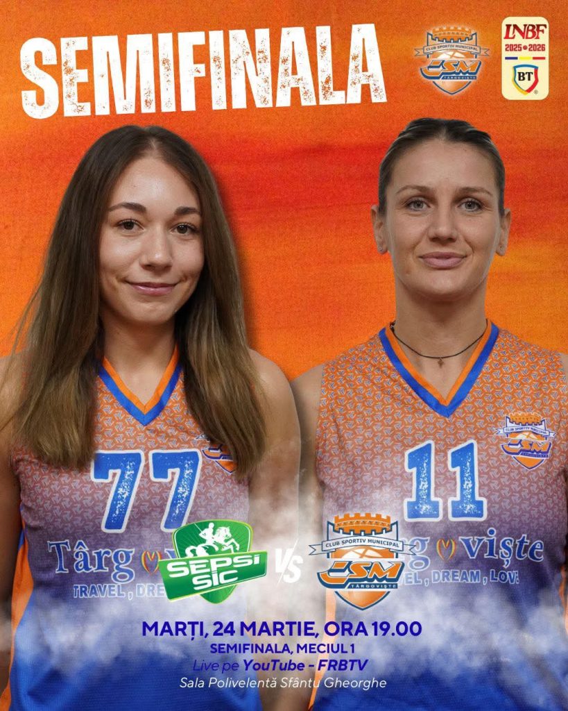 Drumul spre finală începe pentru CSM-CSU Târgoviște!
