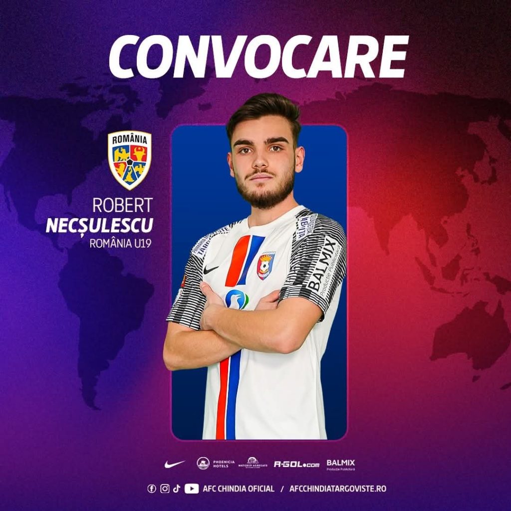 Robert Necşulescu convocat la naționala U19 a României! 