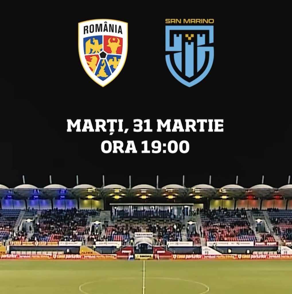 Tricolorii U21 se întorc la Târgoviște! România – San Marino, marți 31 martie, ora 19:00