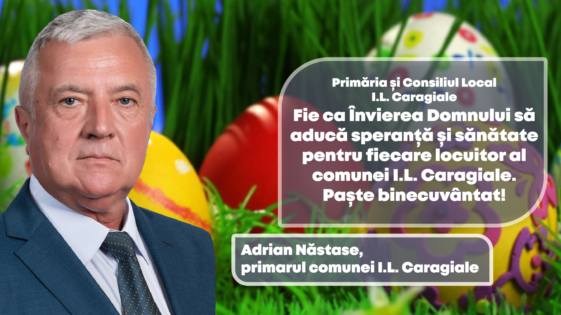 Adrian Năstase, primarul comunei I.L. Caragiale