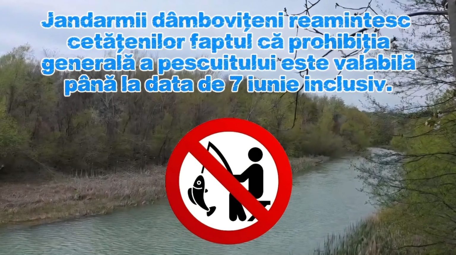  Amenzi de 22.000 lei pentru pescuit ilegal, în timpul prohibiției, în Dâmbovița