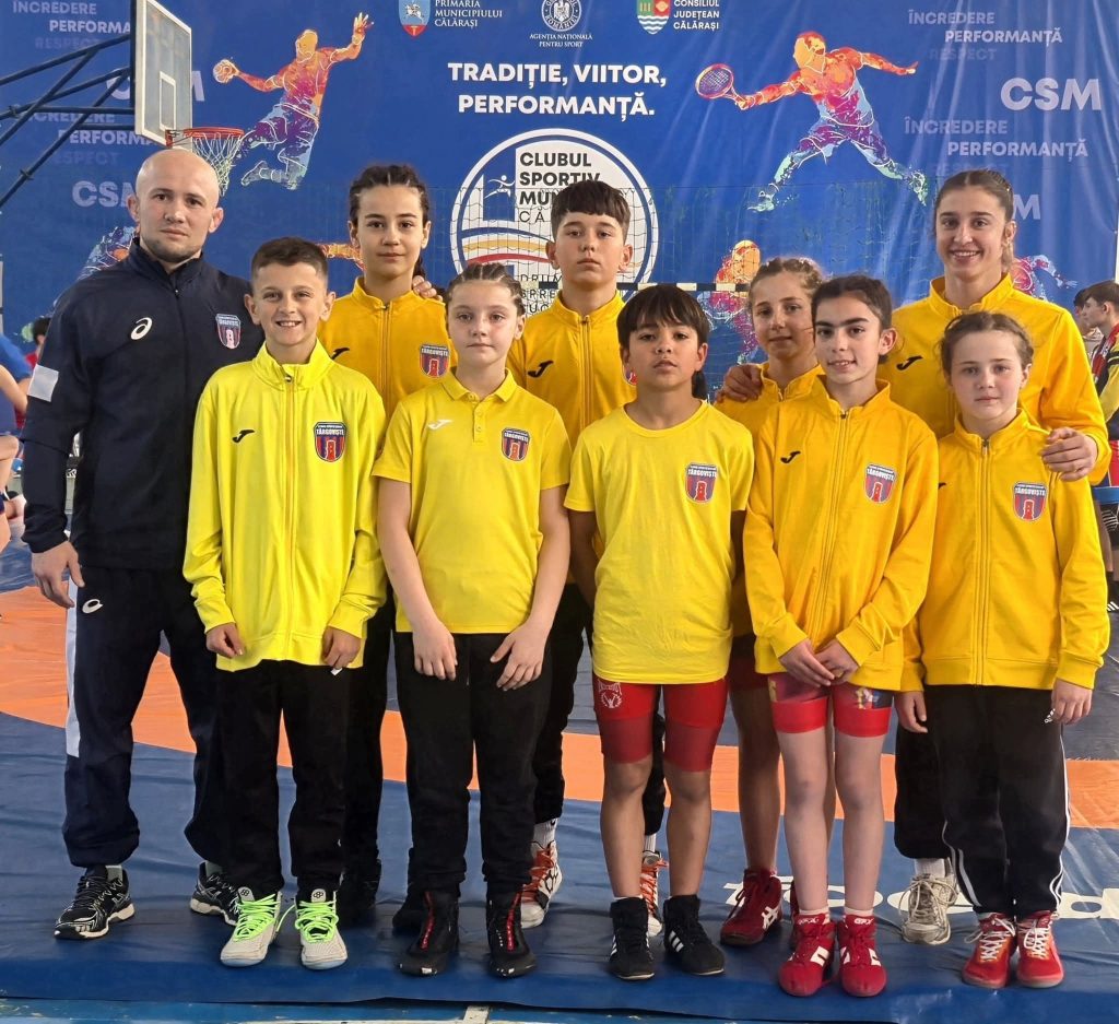 Luptătorii de la C.S.Ș. Târgoviște, calificați la Campionatul Național U13 