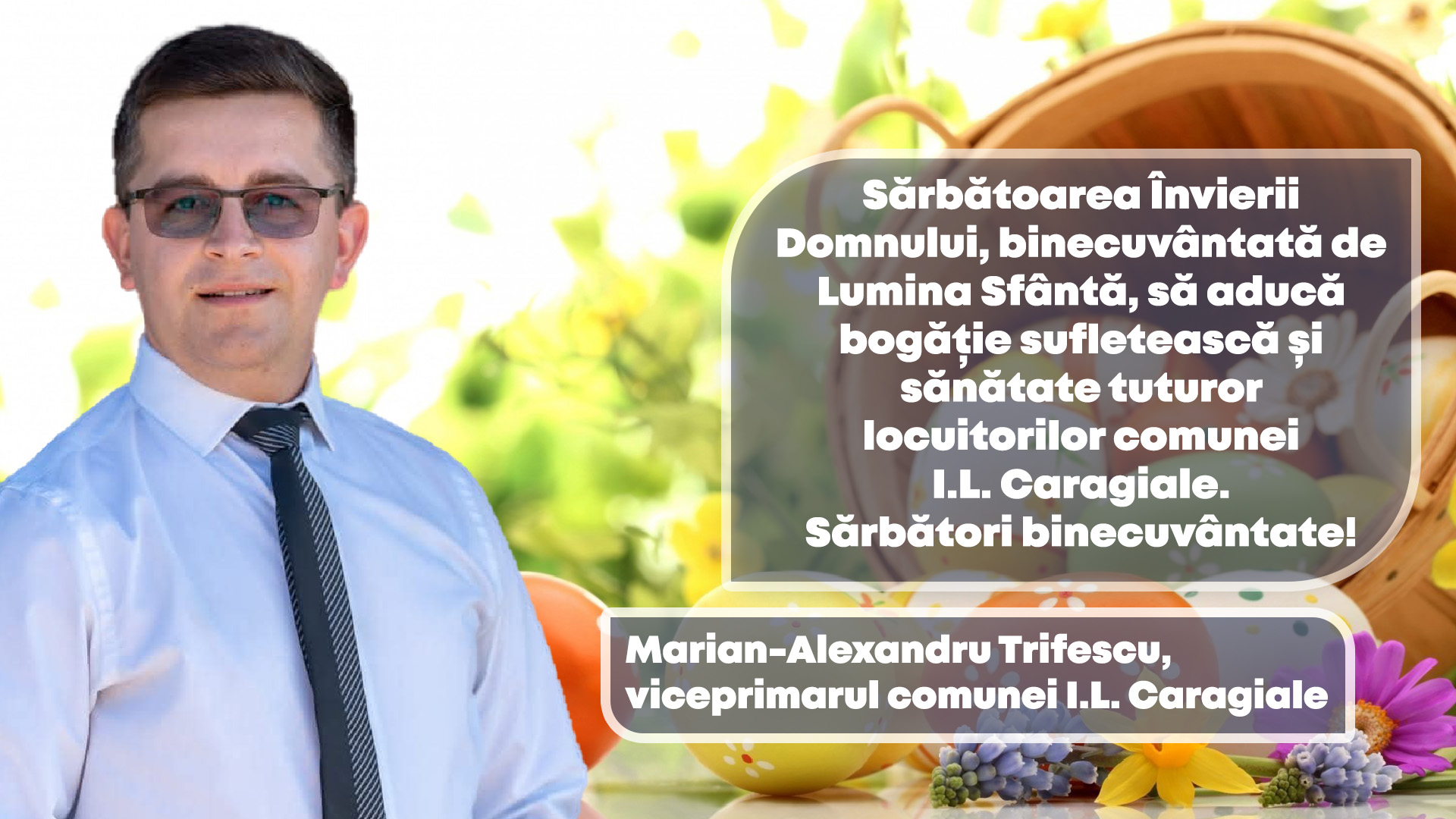 Marian-Alexandru Trifescu, viceprimarul comunei I.L. Caragiale