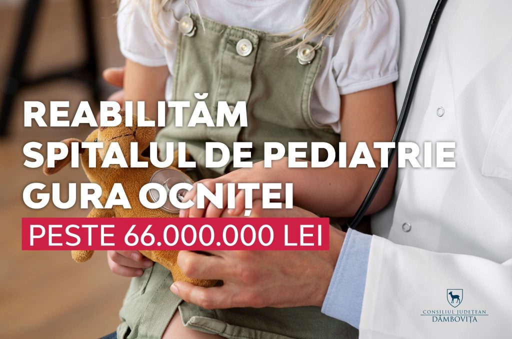 Modernizarea Spitalului de Pediatrie din Gura Ocniței 