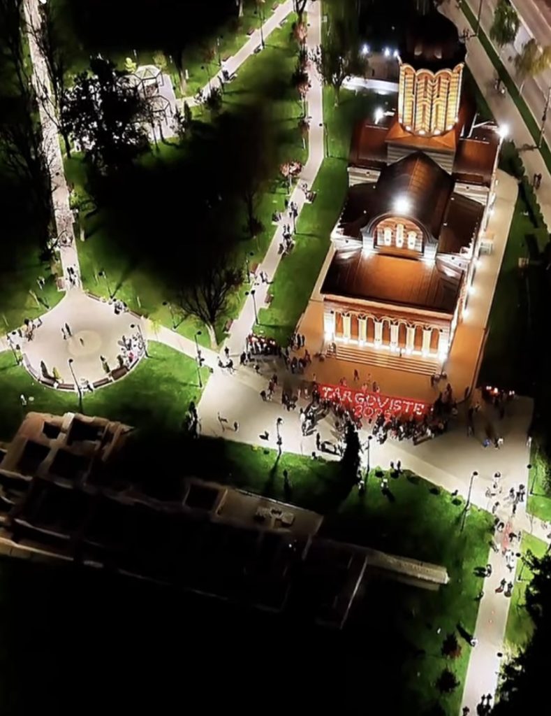 Calea Luminii: Târgoviștea devine un râu de lumină în Joia Mare 