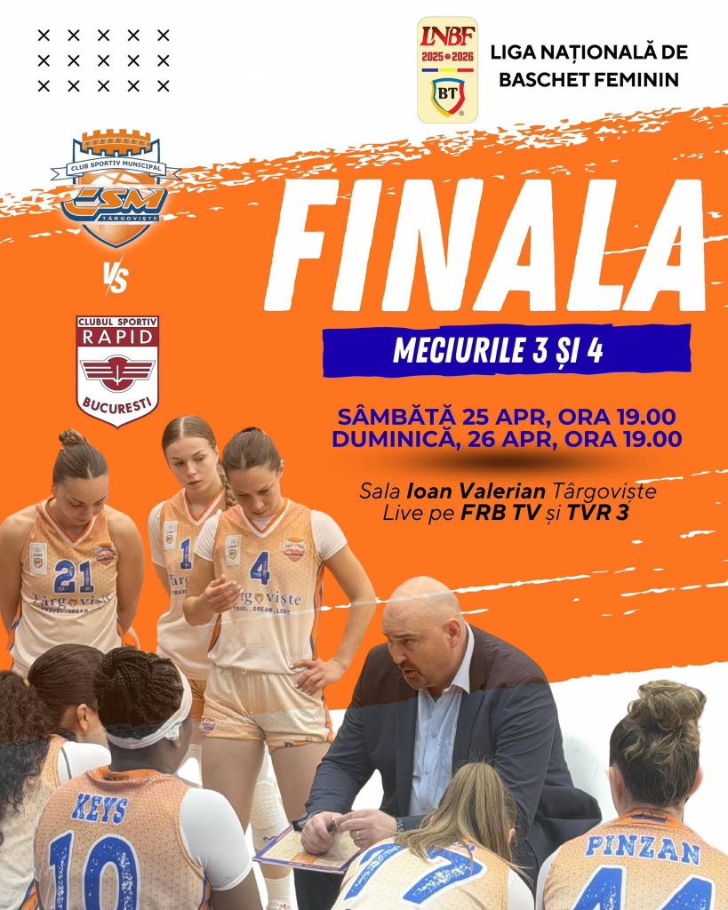 Târgoviște trăiește pentru finală! Două meciuri decisive acasă pentru CSM