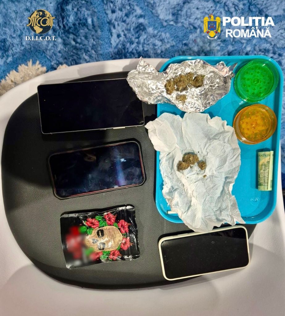 Rețea de trafic de droguri de mare risc destructurată în Dâmbovița: 5 persoane reținute după 19 percheziții la Târgoviște și în localitățile limitrofe