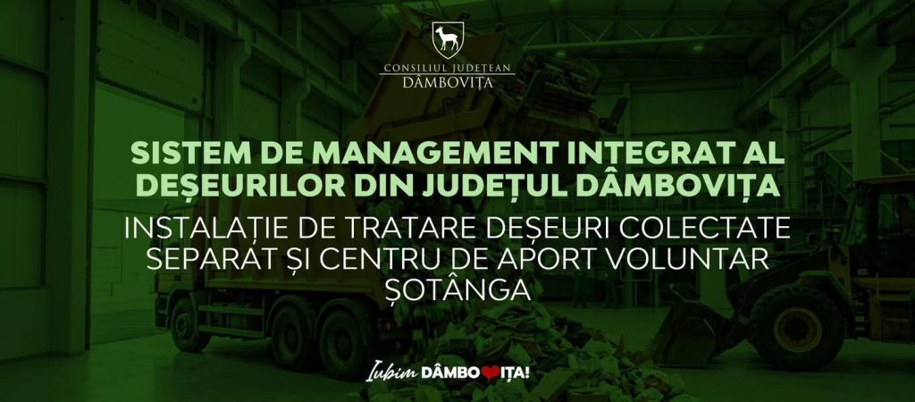 CJ Dâmbovița a semnat cea mai mare investiție în gestionarea deșeurilor din istoria județului: proiect de peste 618 milioane lei