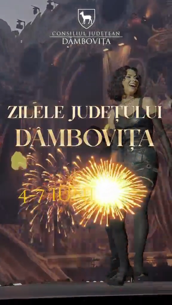 Dâmbovița dă startul verii cu superconcerte și spectacole grandioase! INNA, Antonia, Puya și Florin Ristei, cap de afiș la Zilele Județului Dâmbovița dă startul verii