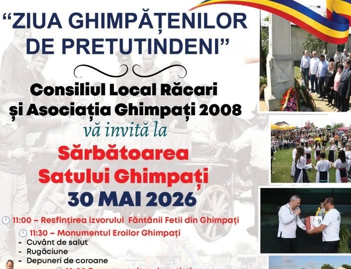 Ghimpațiul își sărbătorește oamenii! Zi plină de tradiție, sport și voie bună la „Ziua Ghimpățenilor de Pretutindeni”