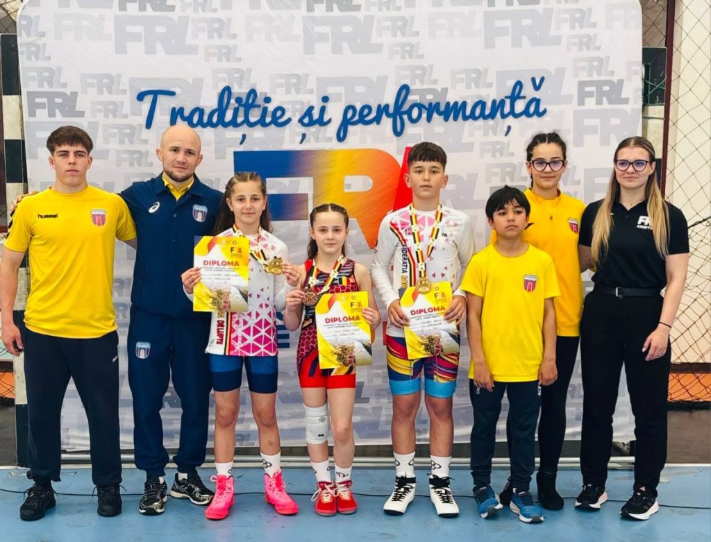 Performanțe de excepție pentru C.S.Ș. Târgoviște la Campionatul Național de Lupte U13