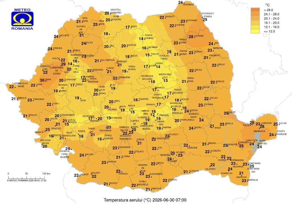 ATENȚIE ȘI LA FURTUNI PUTERNICE  după-amiază 