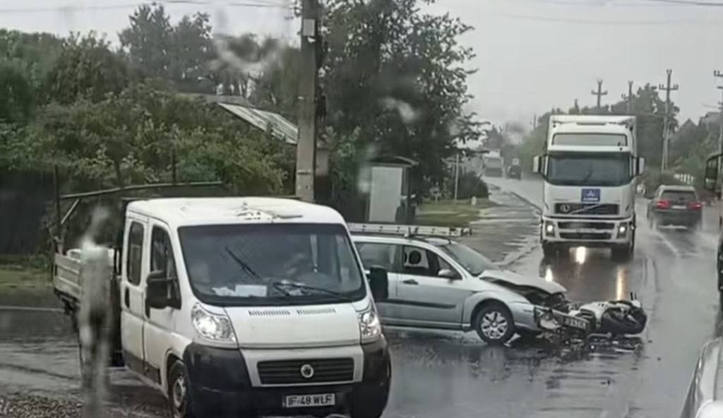 Accident rutier la Butimanu