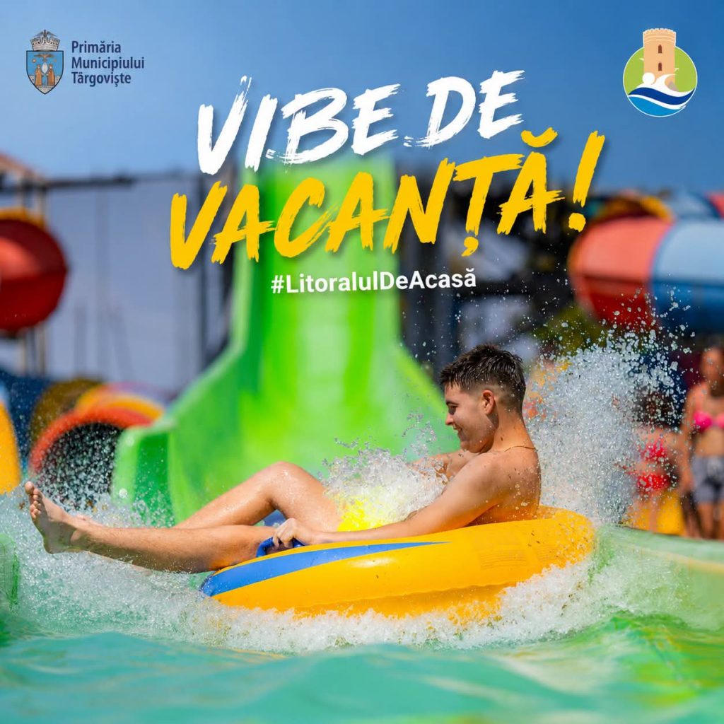 „Vibe de vacanță” la Complexul Turistic de Natație Târgoviște