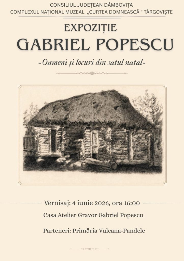 Expoziție dedicată lui Gabriel Popescu