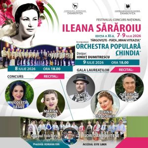 Festivalul Național „Ileana Sărăroiu” revine la Târgoviște