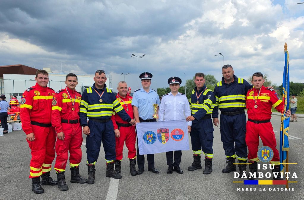 ISU Dâmbovița, pe podium la Competiția Națională de Descarcerare și Acordare a Primului Ajutor Calificat ISU Dâmbovița, pe podium la Competiția Națională de Descarcerare și Acordare a Primului Ajutor Calificat