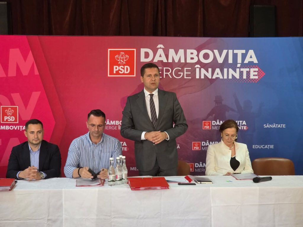 PSD Dâmbovița a dat startul conferințelor de alegeri în organizațiile locale. Constantin Stroe, ales președinte la Șotânga