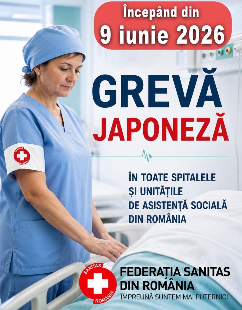 Protest în sănătate și în Dâmbovița! Angajații SANITAS au  intrat  în Grevă Japoneză