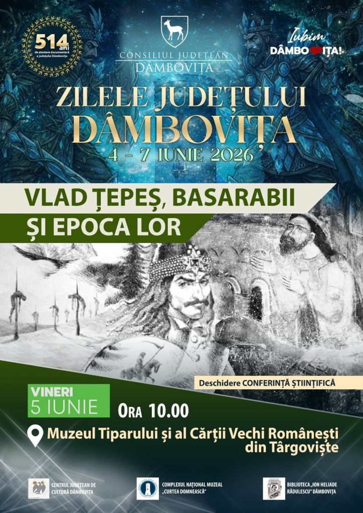Zilele Județului Dâmbovița continuă astăzi cu istorie, sport și distracție în inima județului