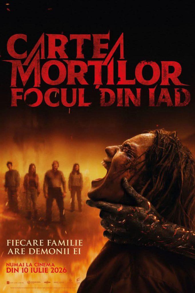 Coșmarul începe la Cinema Independența din Târgoviște! „Cartea morților: Focul din iad” are premiera pe 10 iulie Cinema Independența din Târgoviște