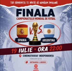 Finala Campionatului Mondial se vede la Târgoviște!
