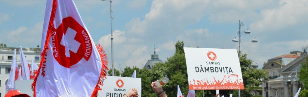 SANITAS Dâmbovița intră în grevă! Grevă de avertisment pe 20 iulie, grevă generală din 28 iulie SANITAS Dâmbovița