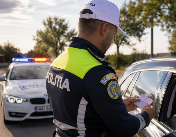 Șoferiță din Potlogi, prinsă la volan deși avea permisul suspendat. S-a ales cu dosar penal Șoferiță din Potlogi,