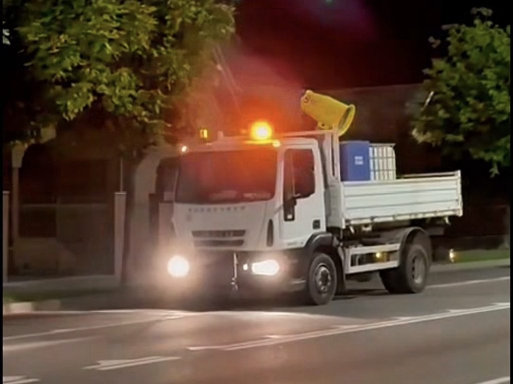 A treia etapă de dezinsecție începe la Târgoviște. Primăria anunță tratamente nocturne timp de 10 zile dezinsecție începe la Târgoviște