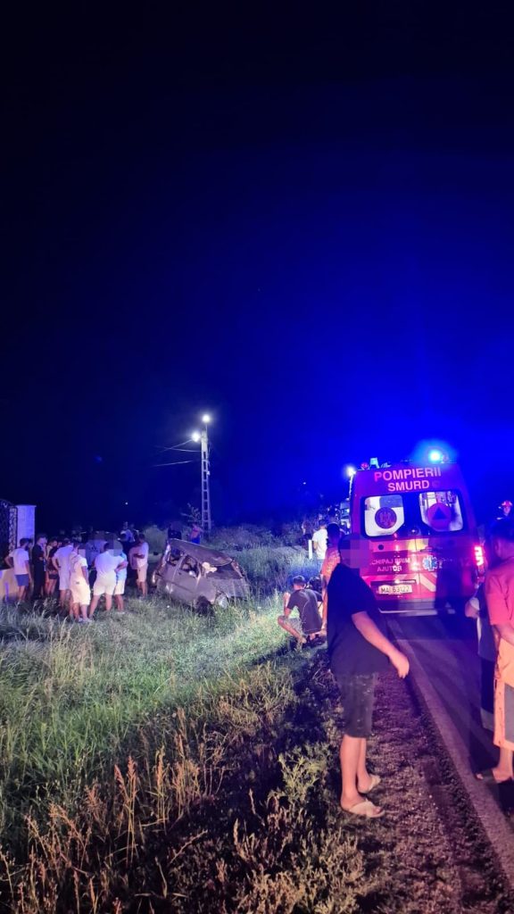 Cinci tineri au murit într-un accident rutier produs pe DN 61, în afara localității Grozăvești Cinci tineri au murit într-un accident rutier produs pe DN 61, în afara localității Grozăvești