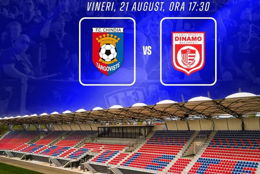 Chindia cheamă Dâmbovița la stadion! Duel cu CS Dinamo pentru o nouă victorie Chindia