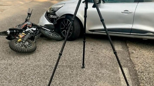 Fetiță de 6 ani, rănită în urma unui accident la Valea Voievozilor. Motocros neînmatriculat, condus fără permis accident produs în Valea Voievozilor