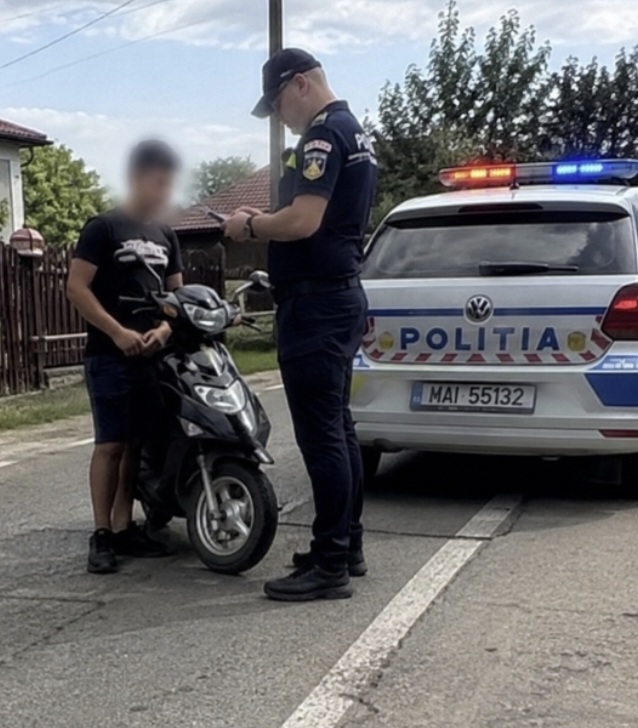 Minori la ghidon, dosare penale la Băleni! Trei adolescenți, depistați de polițiști dosare penale la Băleni