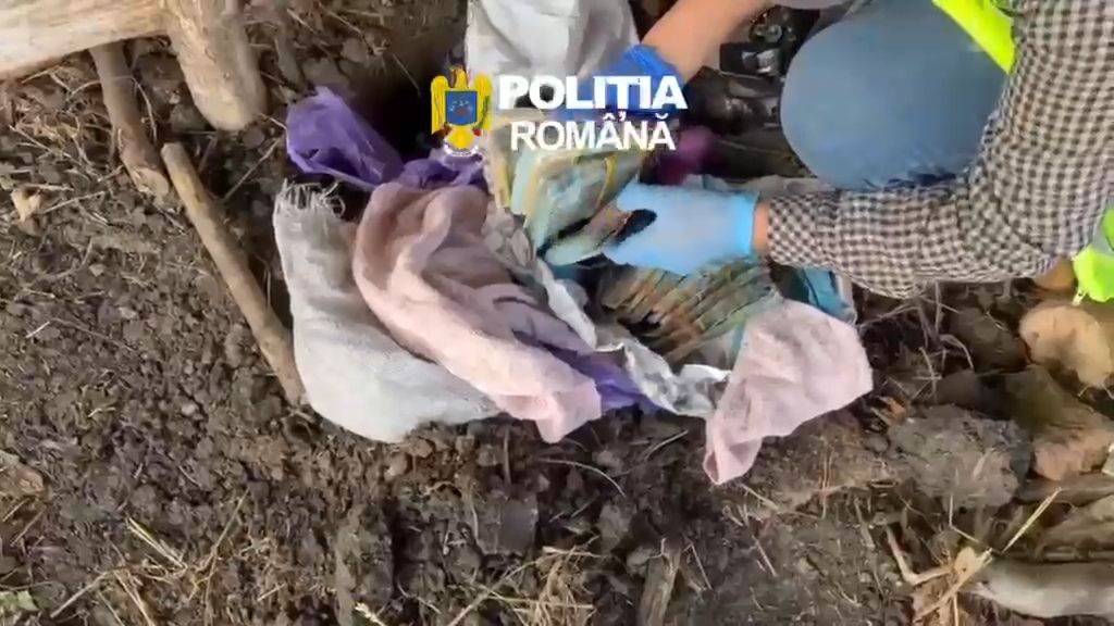 191.500 DE LEI, ÎNGROPAȚI ÎN CURTE! DESCINDERI ÎN DÂMBOVIȚA ÎNTR-UN DOSAR DE CAMĂTĂ 191.500 DE LEI, ÎNGROPAȚI ÎN CURTE
