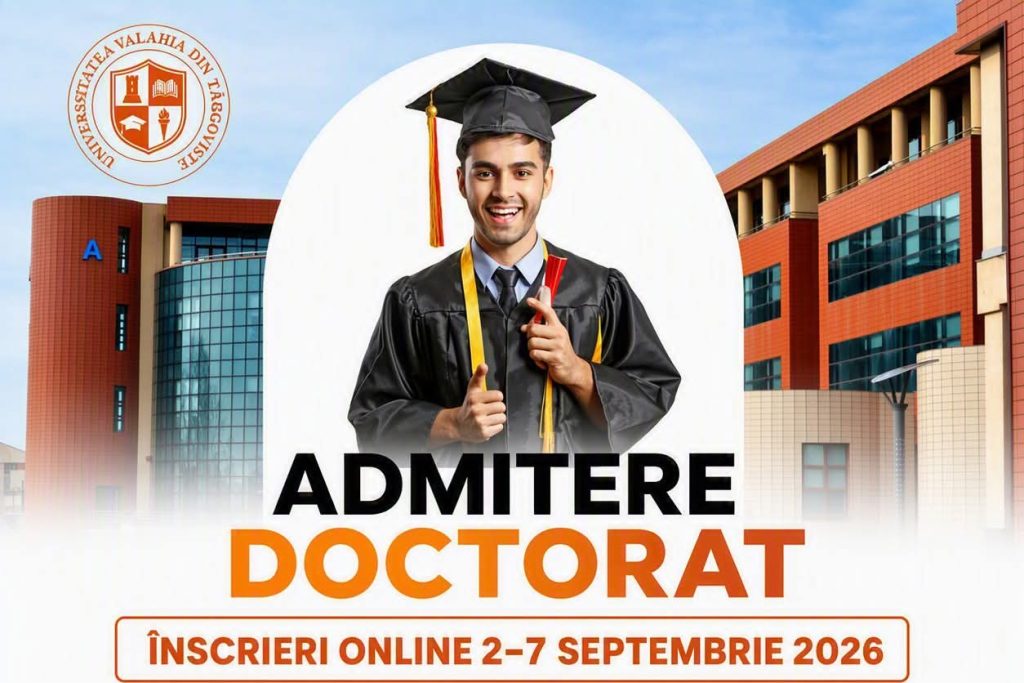 Admitere la doctorat, la Universitatea „Valahia” din Târgoviște